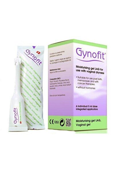 Gynofit جل مرطب للمهبل، 6 عبوات 5 مل