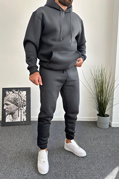 BayBayan Ανδρικό αθλητικό και καθημερινό άνετο εύκαμπτο μοντέρνο σετ αθλητικώ...