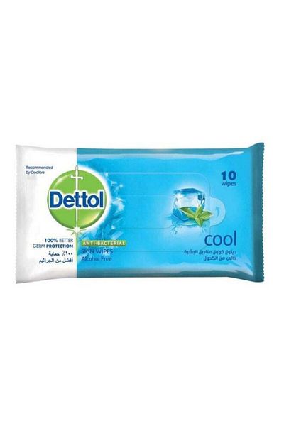 Dettol Anti-B Wipes Cool 10S