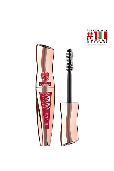 Deborah Plumping Mascara Giving More Volume for Eyelashes - 24 Ore Instant Ghair1165