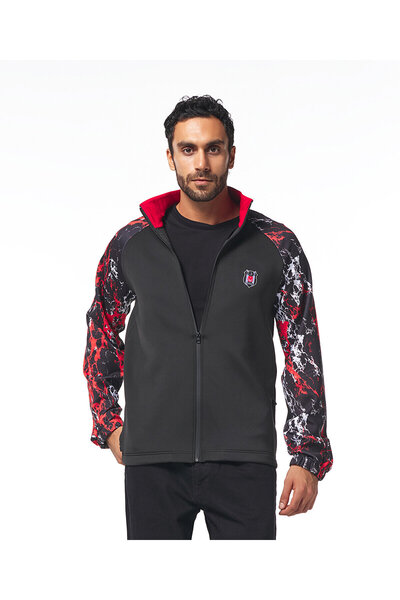 Kartal Yuvası BEŞİKTAŞ ERKEK  FERMUARLI SWEATSHIRT 7425270T3