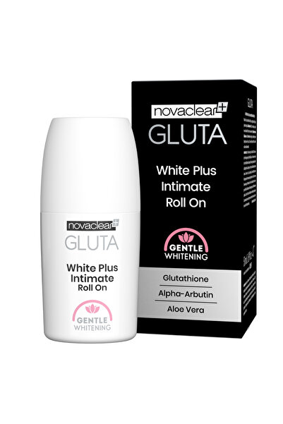 Novaclear جلوتا وايت بلس رول اون للمناطق الحساسة، 90 جرام