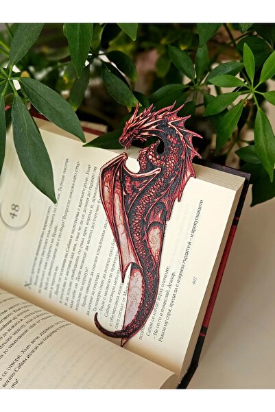 Forge Triverse Crimson Wyvern Kitap Ayracı