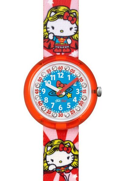 Flik Flak DC HELLO KITTY SUPERGIRL