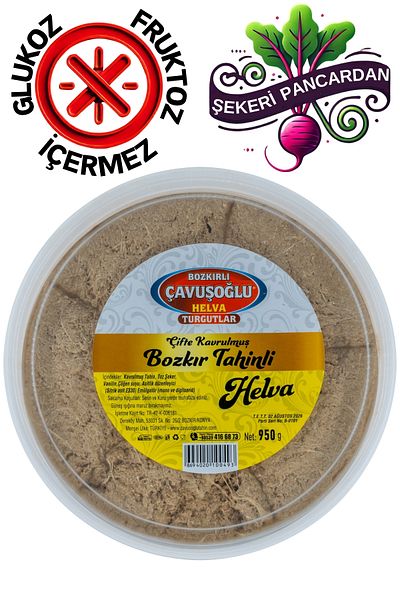 Bozkırlı Çavuşoğlu 950g Tahini Bozkır Halva