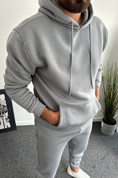 BayBayan Ανδρικό αθλητικό και καθημερινό άνετο εύκαμπτο μοντέρνο σετ αθλητικώ...