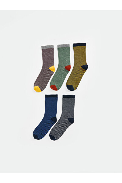 LC Waikiki Lcwk Шарени чорапи за момчета от 5 части