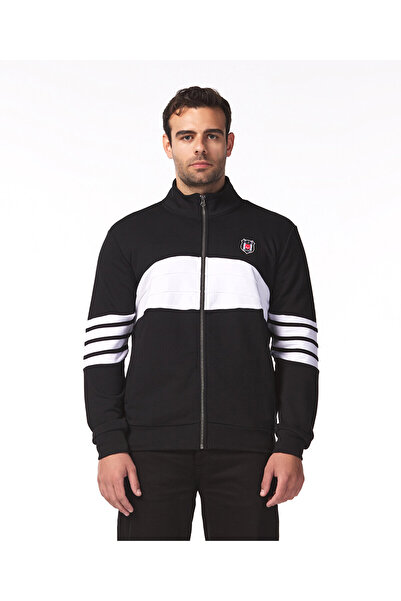 Kartal Yuvası BEŞİKTAŞ ERKEK FERMUARLI SWEATSHIRT 7425285T3