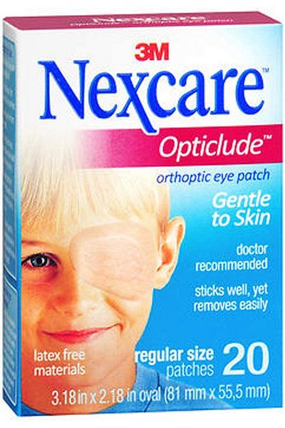3M Nexcare Opticludejunior New 20S