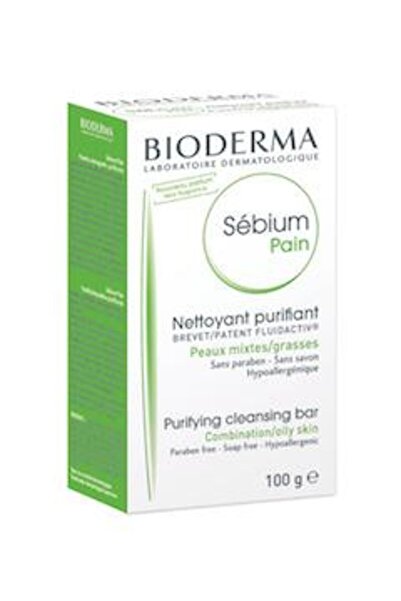 Bioderma صابونة التنظيف المنقية سيبيوم باين، 100 جرام