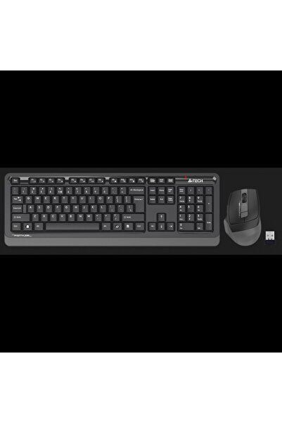 Universal Fstyler A4 Tech Fg1035 Gray Keyboard Mouse Set - Turkish Q, Wireless