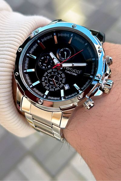 Ferrucci Function Fcf.11710fm.01 Multi Function Men's Wristwatch 3 Atm Waterproof