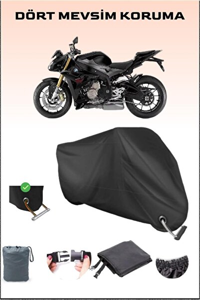 Breen قفل أسود لدراجة نارية Bmw S 1000 R متوافق مع القماش المشمع، آمن، مقاوم ...