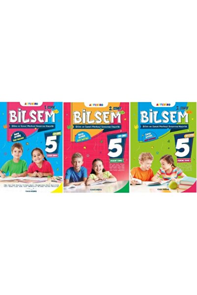 Artenino Bilsem 1 -2 -3. Sınıf Sınavına Hazırlık 3' Lü Set