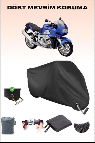 Breen قفل أسود لدراجة نارية Bmw K 1200 R متوافق مع القماش المشمع، آمن، مقاوم ...