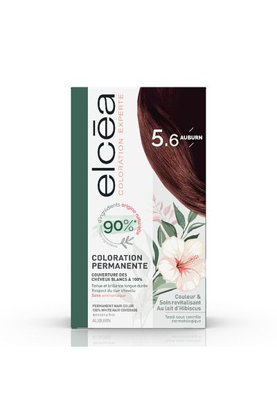 Noreva Elcea Coloration Expert Permanent Coloring, 1 Piece, 5.6 Redhead