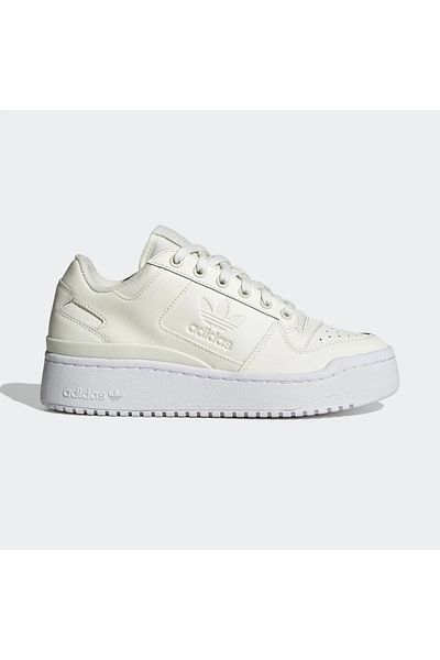adidas Pantofi sport albi pentru femei Forum Bold Gy6990