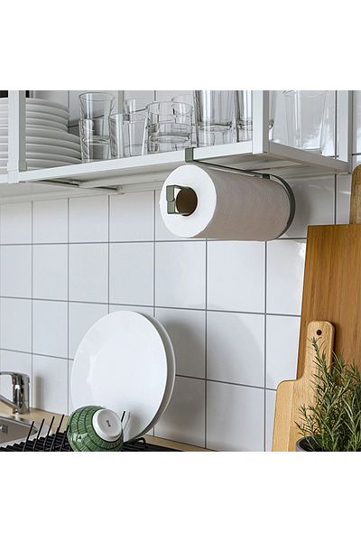 IKEA Smatunga Grey-Green 28 cm Paper Towel Holder