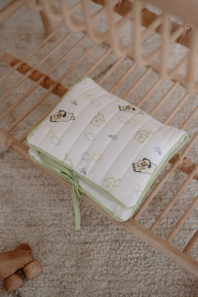 Atelier Babbi مناديل مبللة وحقيبة حفاضات للنزهة