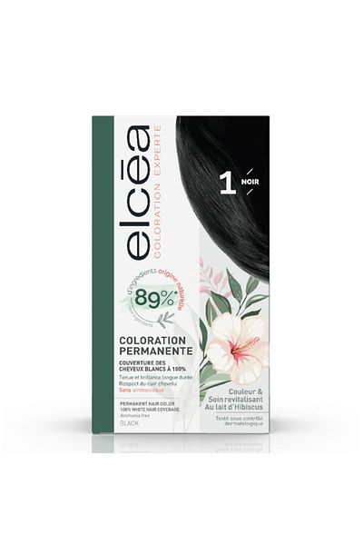 Noreva ELCEA PERMENANT HAIR COLOR 1 BLACK (ELCEA001)