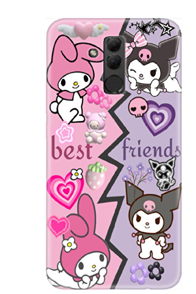 Newon HAUWEİ MATE 20 LİTE BASKILI TELEFON KILIFI KAPAK COVER CASE