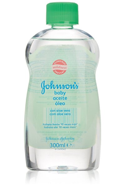 Johnson & Johnson 300ml Aloe Vera Oil