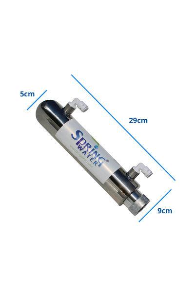 Spring Water Ultra Viyole Arıtma Cihazı Uv Ultraviyole (TEZGAH ALTI SU ARITMA CİHAZLARI İÇİN)