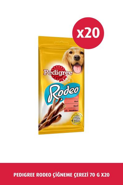 Pedigree Rodeo Köpek Çiğneme Çerezi 70 G 20x