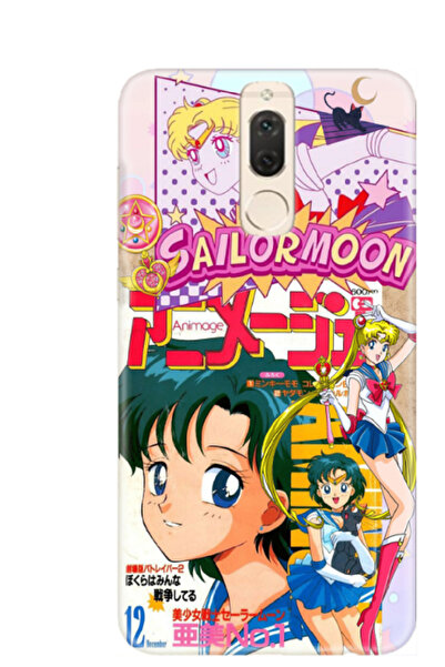 Newon حافظة هاتف هواوي ميت 10 لايت سيلور مون مون واريور مطبوعة