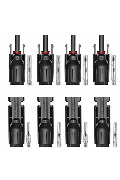 Genel Markalar 4 Takım MC4 Solar Güneş Paneli Konnektörü