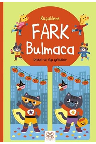 1001 Çiçek Kitaplar Küçüklere Fark Bulmaca