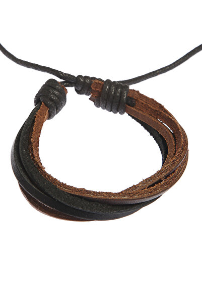 Rouge سوار جلدي بخمسة صفوف للجنسين