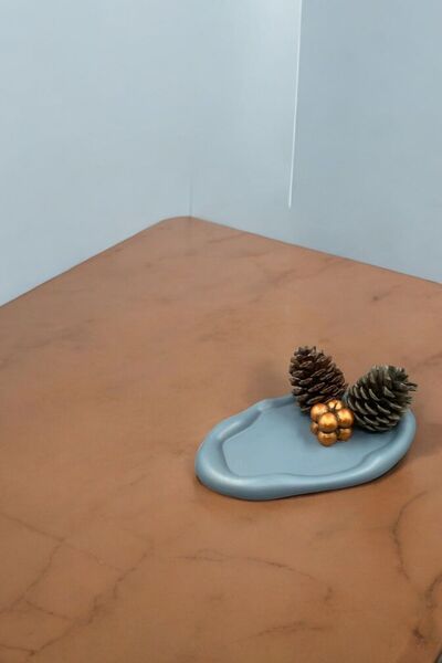tambana Ice Blue Presentation Plate Κοσμήματα Διακοσμητικός Δίσκος Αντικείμεν...