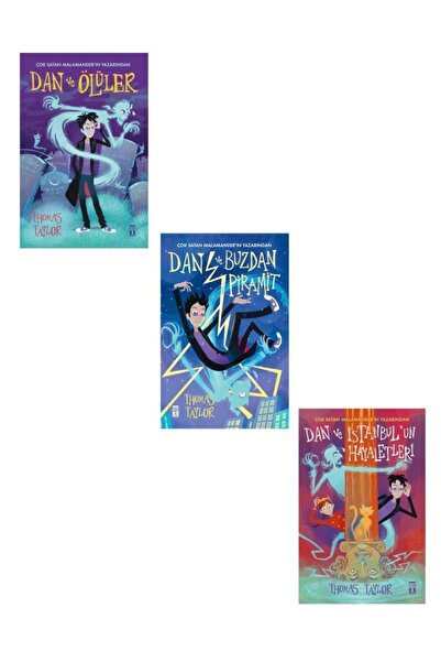 Timaş Yayınları Thomas Taylor Dan Seti 3 Kitap (Dan ve İstanbul'un Hayaletler...