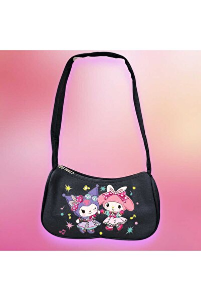 LİASSHOES حقيبة كتف صغيرة بطبعات الحلوى للفتيات