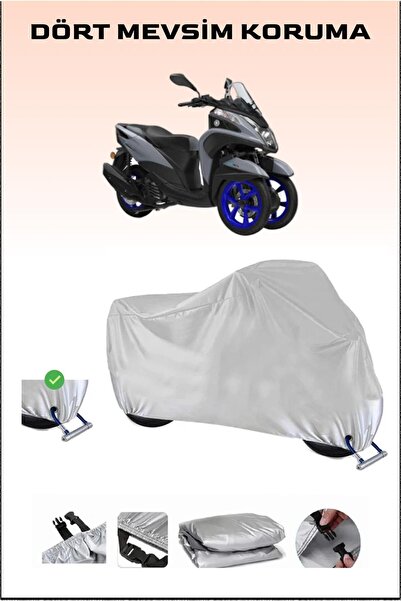 Breen من أجل Yamaha Tricity 155 - قفل متوافق وآمن ومقاوم للماء من القماش المش...