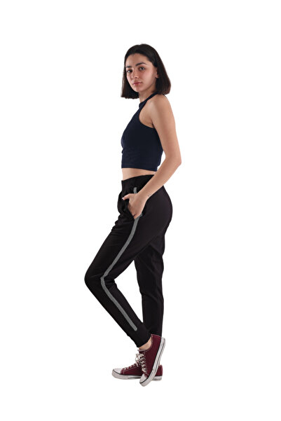 ASN concept بنطال رياضي أسود للنساء (مع خيار الحجم الكبير)