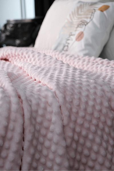 MİNK Mink Bud Double Blanket - Powder