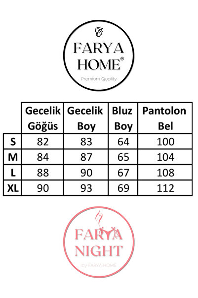 Farya Home Faryanight Silky Satin Lace Detailed Rope Strap Nightgown