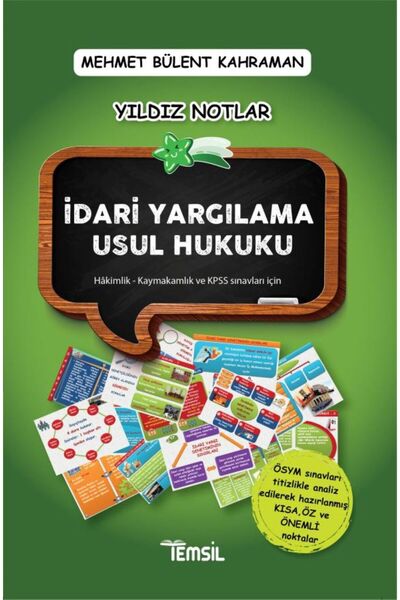 Temsil Kitap Yıldız Notlar İdari Yargılama Usul Hukuku