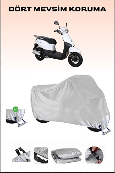 Breen Kuba City Go - قماش مشمع للدراجات النارية، قماش متين وآمن ومقاوم للماء