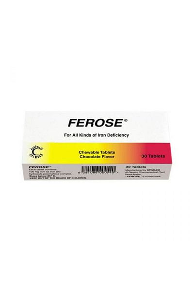 FEROSE 100Mg Tab 30S