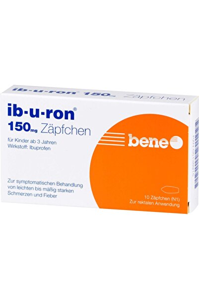 BENE تحاميل ايبورون 150 مجم 10 تحاميل