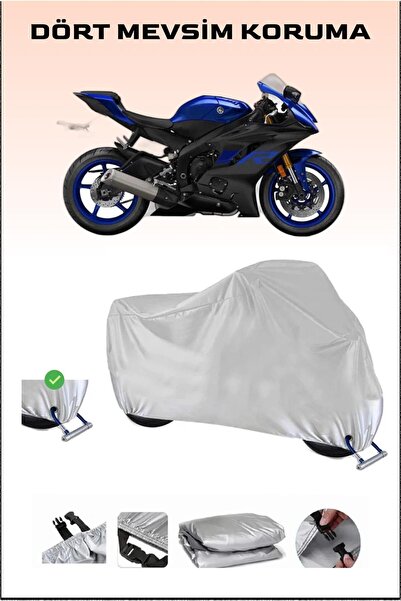 Breen دراجة نارية بقفل متوافق مع Yamaha YZF R6 - قماش متين آمن ومقاوم للماء