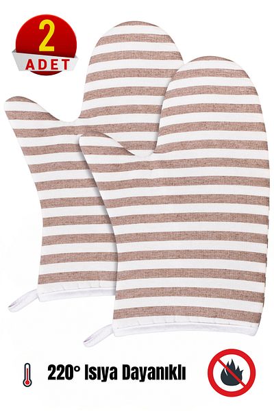 Morlay 2 Pcs Pot and Oven Gloves 220 Degree Heat Resistant & Kitchen Cooking Equipment Gloves