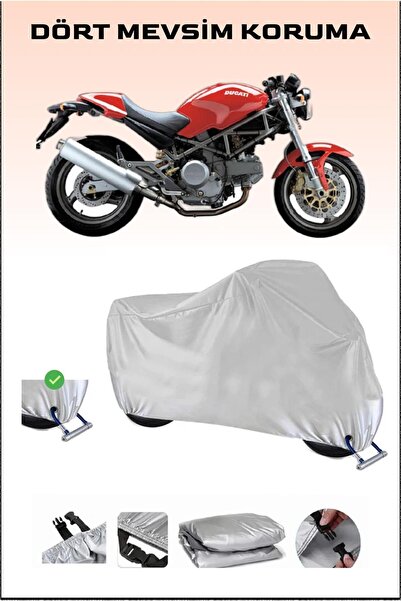 Breen Ducati Monster 620ie - مشمع دراجة نارية آمن ومقاوم للماء متوافق مع القفل