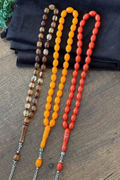 TESBİHKENTİ مجموعة من 3 مسبحة صلاة بتصميم خاص للاستخدام اليومي