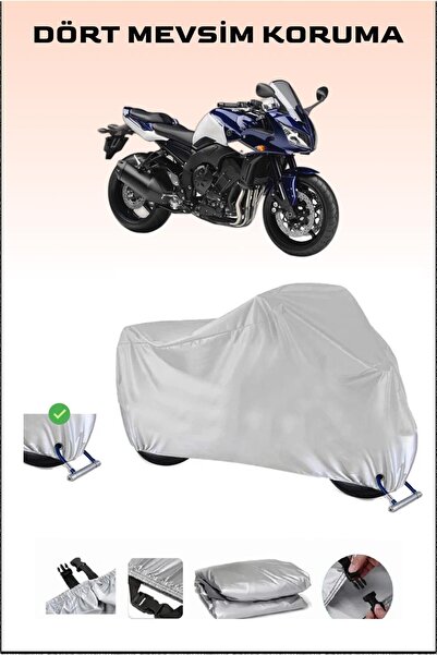 Breen Yamaha FZ1 Fazer - مشمع دراجة نارية آمن ومقاوم للماء متوافق مع القفل