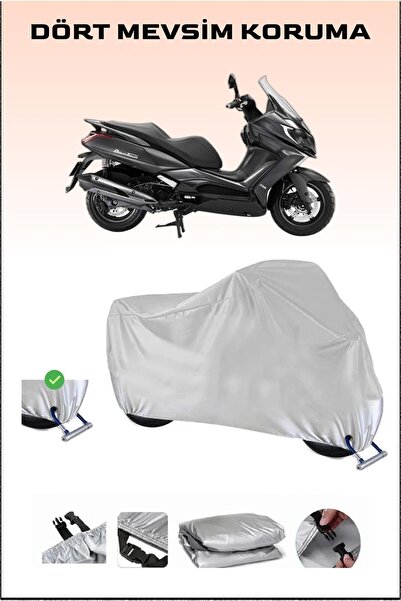 Breen Kymco Downtown 350i - دراجة نارية ABS، متوافقة مع القفل، آمنة ومقاومة ل...