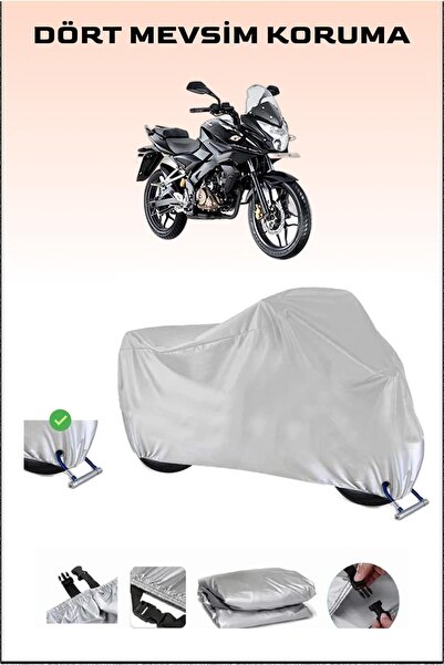 Breen Bajaj Pulsar AS 150 - مشمع دراجة نارية آمن ومقاوم للماء متوافق مع القفل